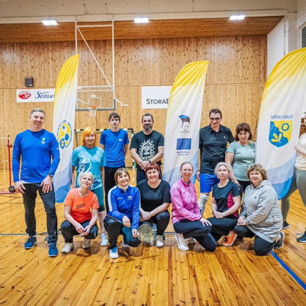 Võru valla sulgpallitreening 2025